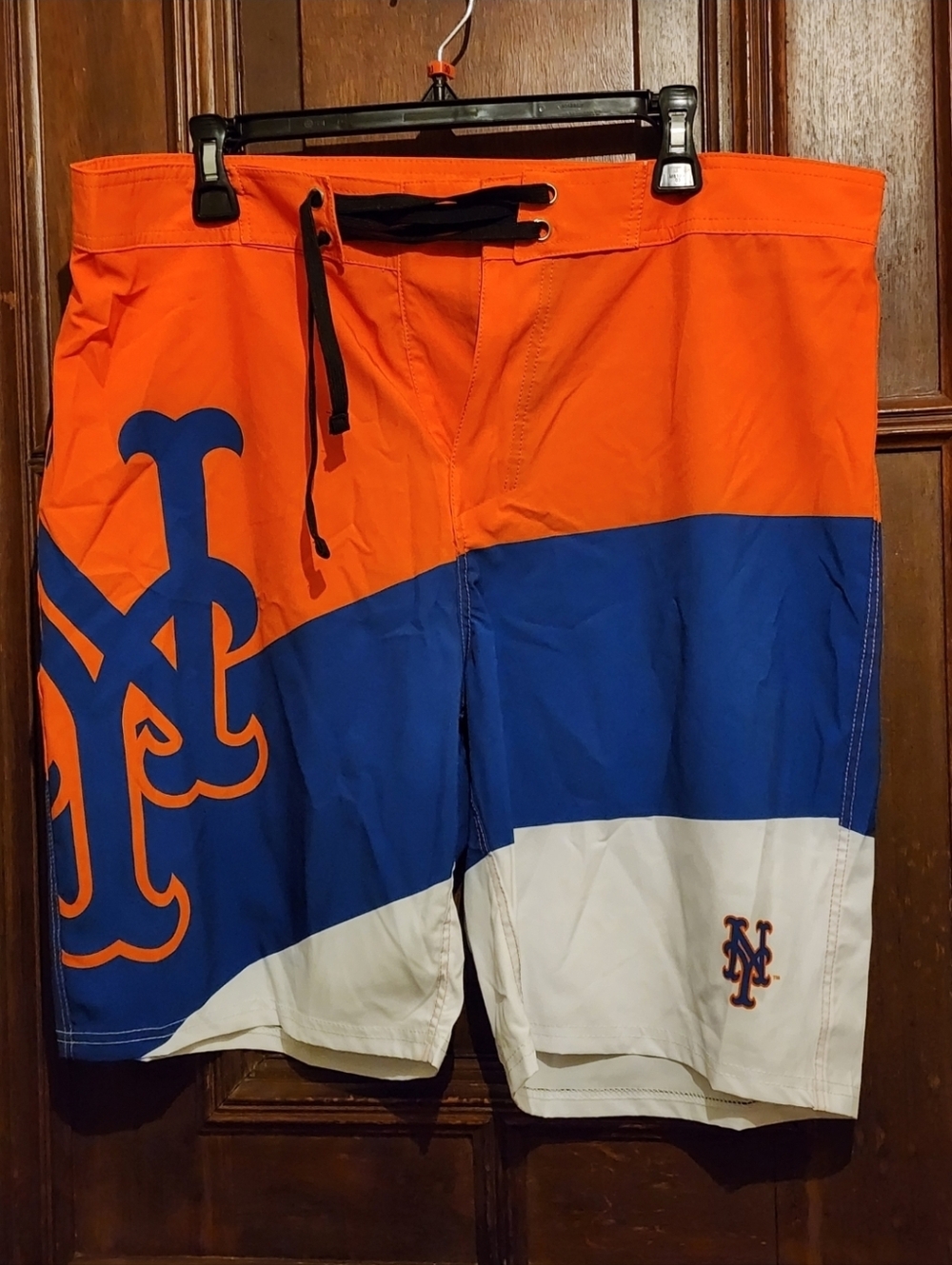 NWT-New York Mets MLB Mens Color Dive Boardshorts-Size 34